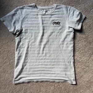 Men’s Gray Striped T-Shirt by Banks Journal